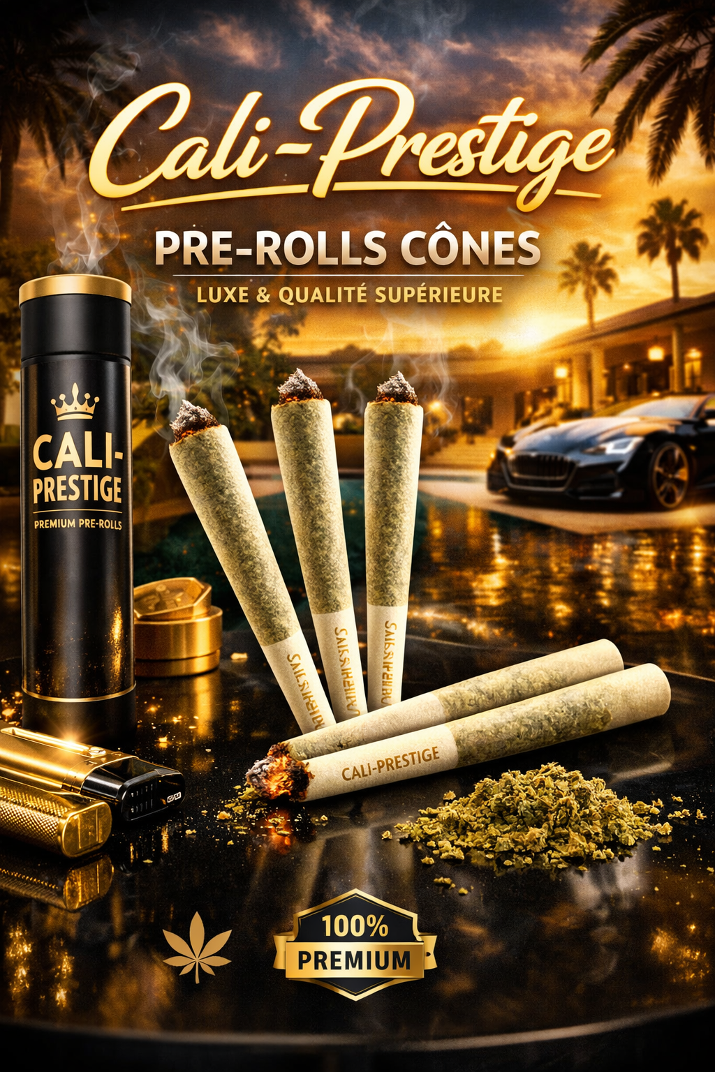 ✴️ Pre-rolls 100% Pur Fleurs / Résine