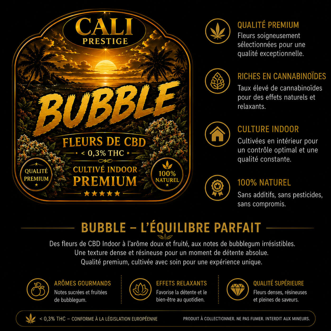BUBBLE / QUALITÉ PREMIUM | BIG BUD